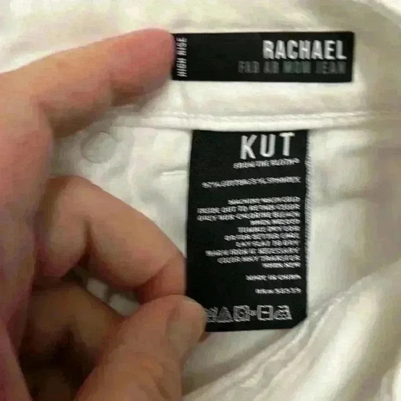 KUT high-rise Rachel FAB AB Mom jeans 👖 - Picture 4 of 6